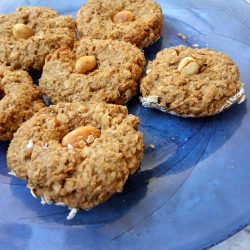 Peanut Oat Cookies